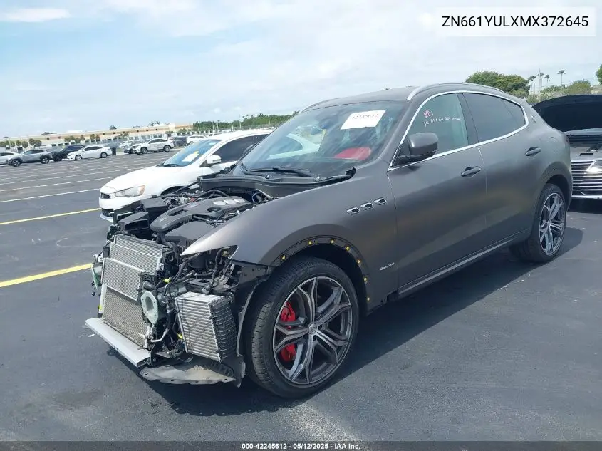 2021 Maserati Levante S Granlusso VIN: ZN661YULXMX372645 Lot: 42245612