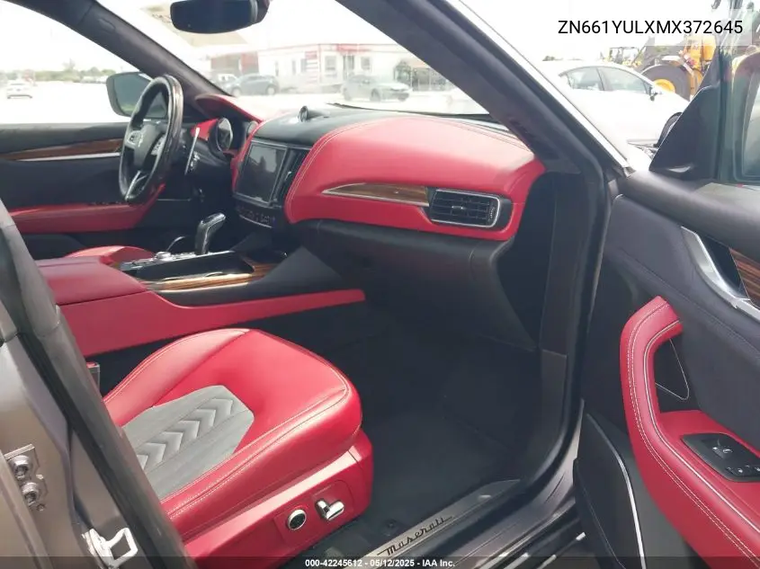 2021 Maserati Levante S Granlusso VIN: ZN661YULXMX372645 Lot: 42245612