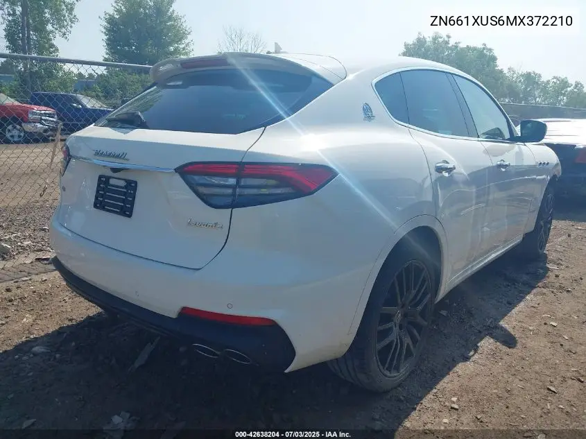 2021 Maserati Levante Gransport VIN: ZN661XUS6MX372210 Lot: 42638204