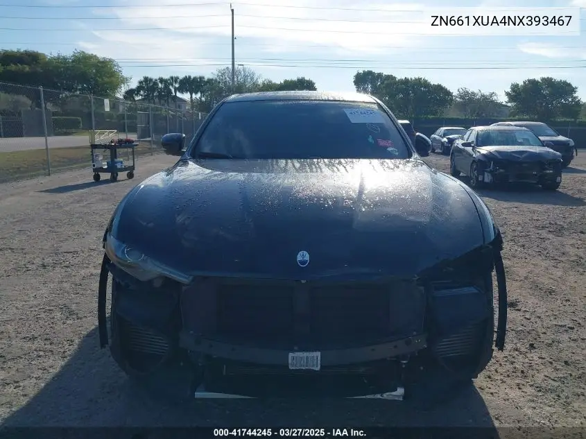 2022 Maserati Levante Gt VIN: ZN661XUA4NX393467 Lot: 41744245