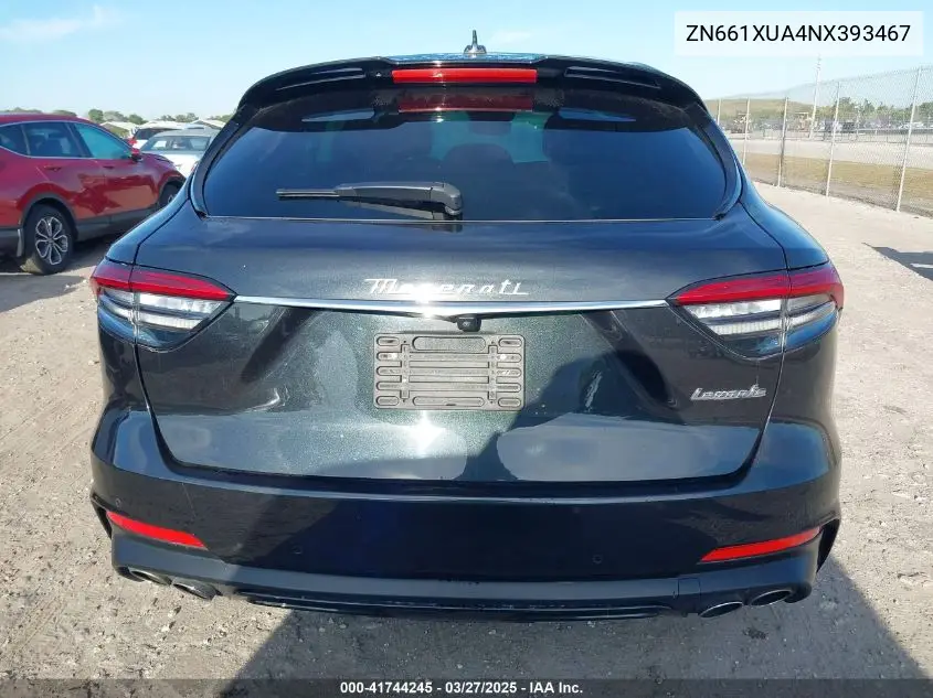 2022 Maserati Levante Gt VIN: ZN661XUA4NX393467 Lot: 41744245