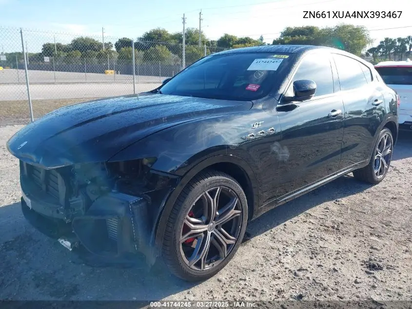 2022 Maserati Levante Gt VIN: ZN661XUA4NX393467 Lot: 41744245