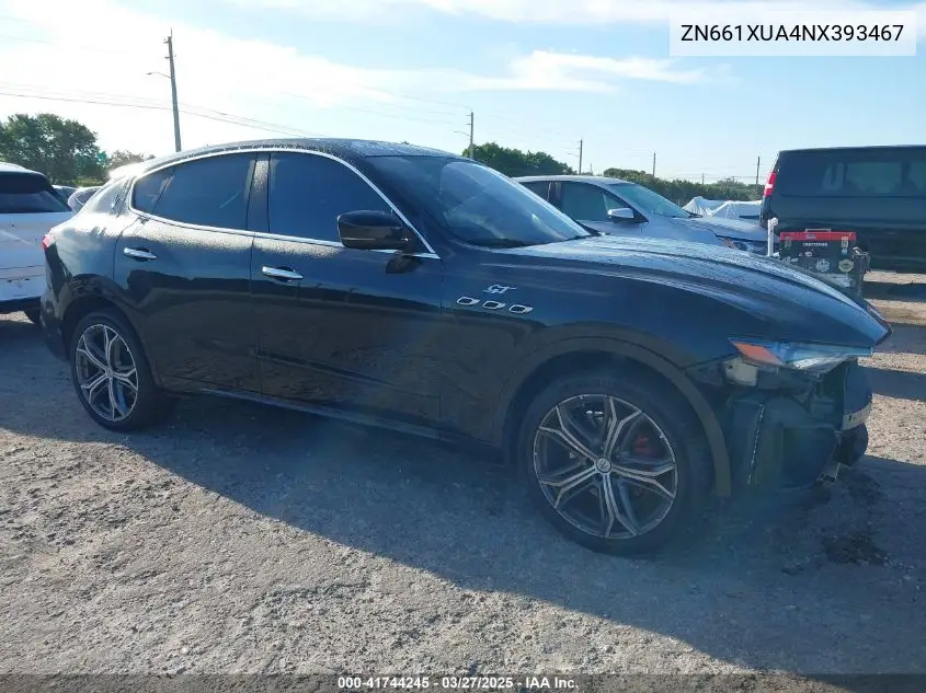 2022 Maserati Levante Gt VIN: ZN661XUA4NX393467 Lot: 41744245