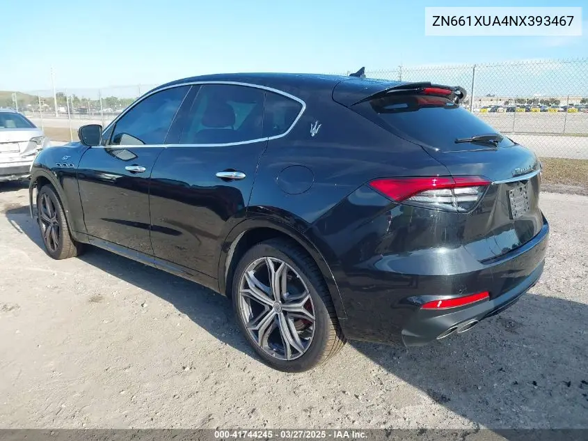 2022 Maserati Levante Gt VIN: ZN661XUA4NX393467 Lot: 41744245