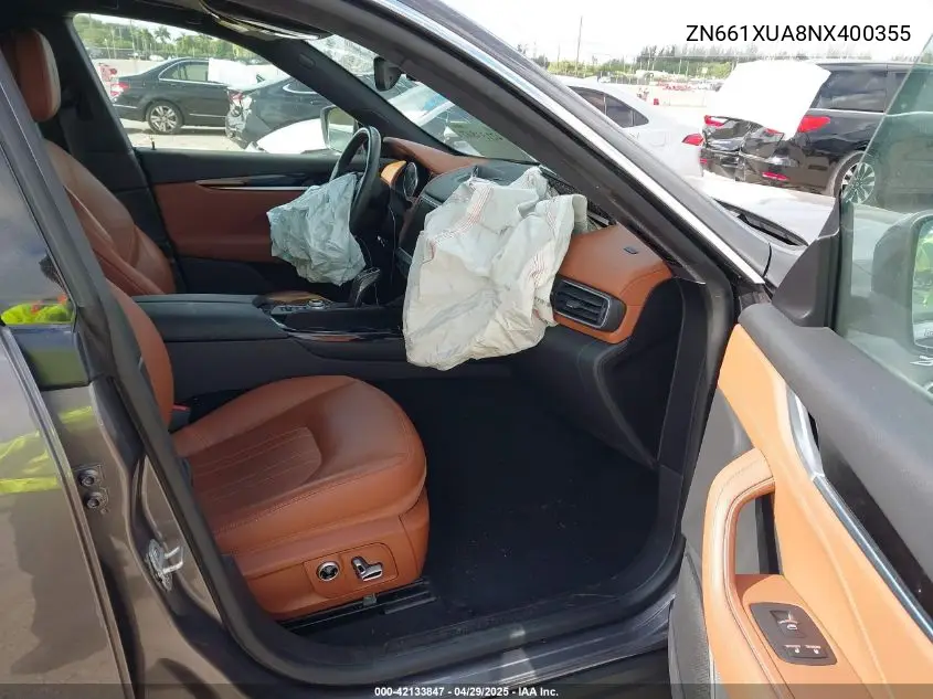 2022 Maserati Levante Gt VIN: ZN661XUA8NX400355 Lot: 42133847
