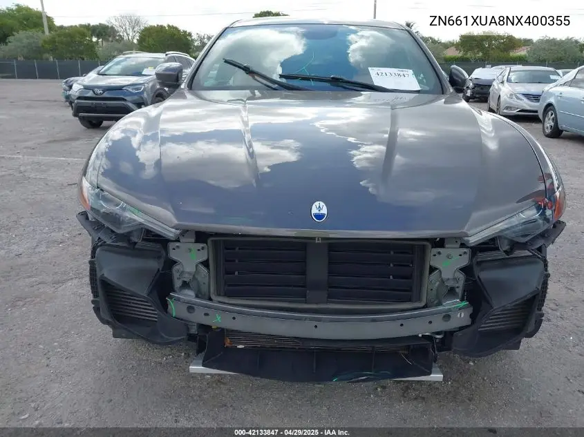 2022 Maserati Levante Gt VIN: ZN661XUA8NX400355 Lot: 42133847