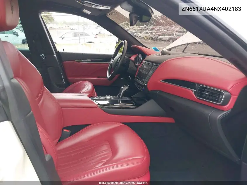 2022 Maserati Levante Gt VIN: ZN661XUA4NX402183 Lot: 42460570