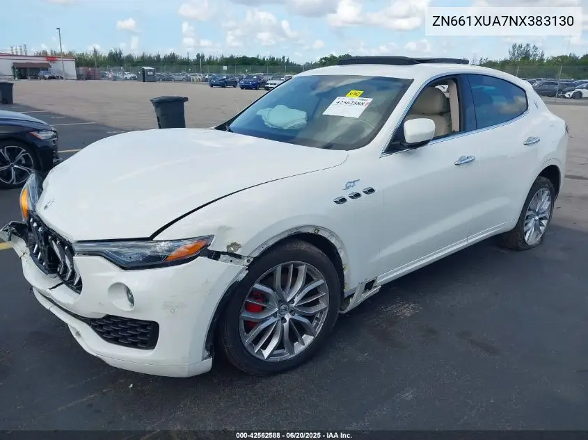 2022 Maserati Levante Gt VIN: ZN661XUA7NX383130 Lot: 42562588