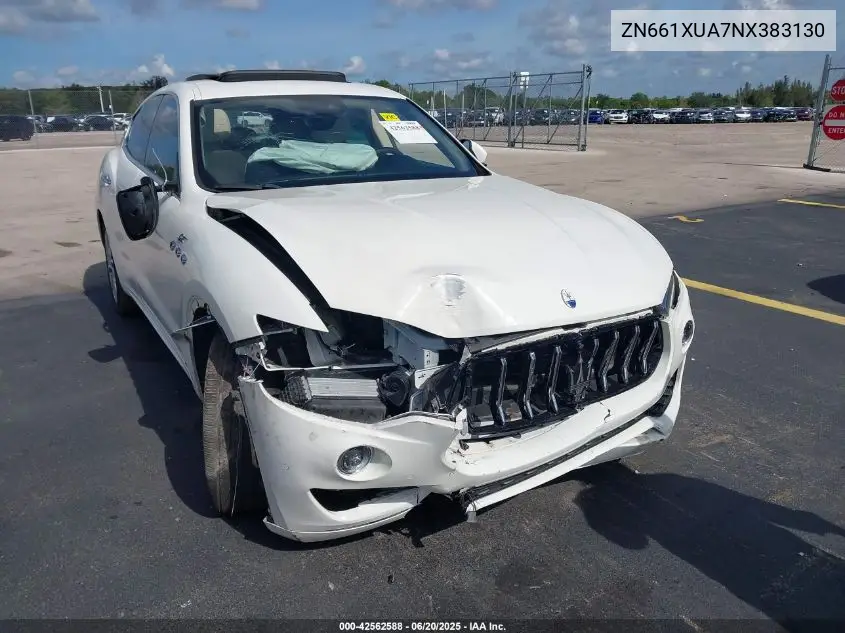 2022 Maserati Levante Gt VIN: ZN661XUA7NX383130 Lot: 42562588