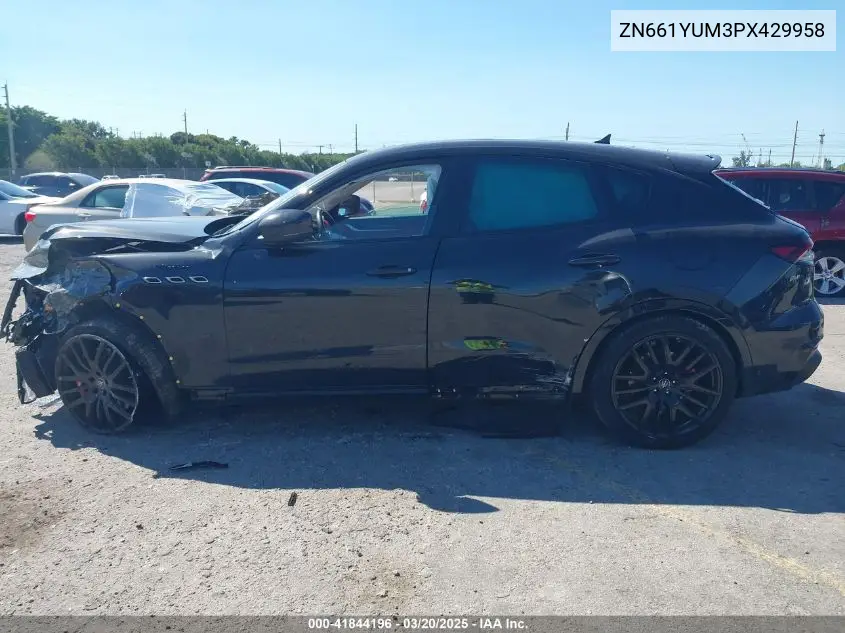 2023 Maserati Levante Modena VIN: ZN661YUM3PX429958 Lot: 41844196