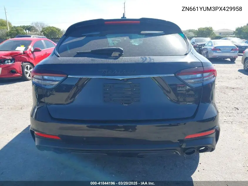 2023 Maserati Levante Modena VIN: ZN661YUM3PX429958 Lot: 41844196