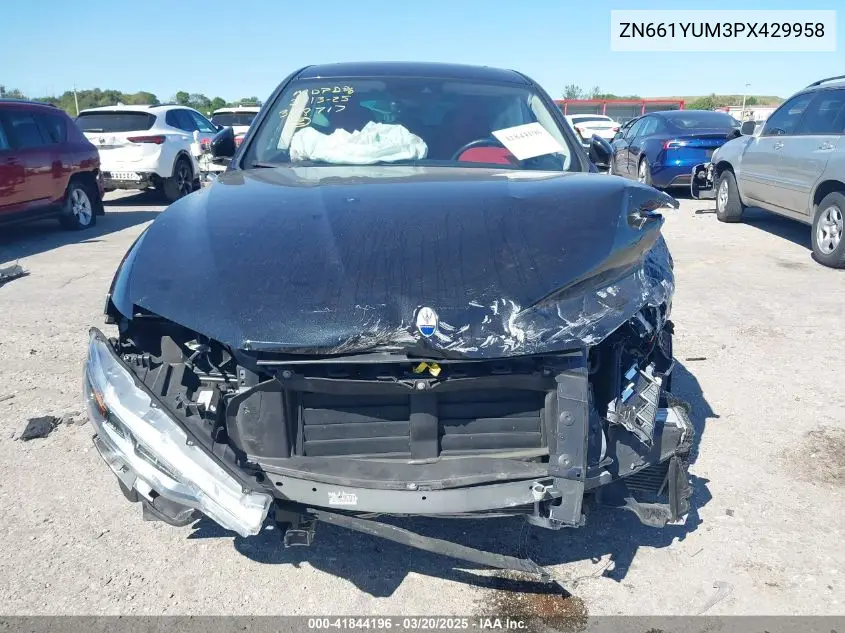 2023 Maserati Levante Modena VIN: ZN661YUM3PX429958 Lot: 41844196