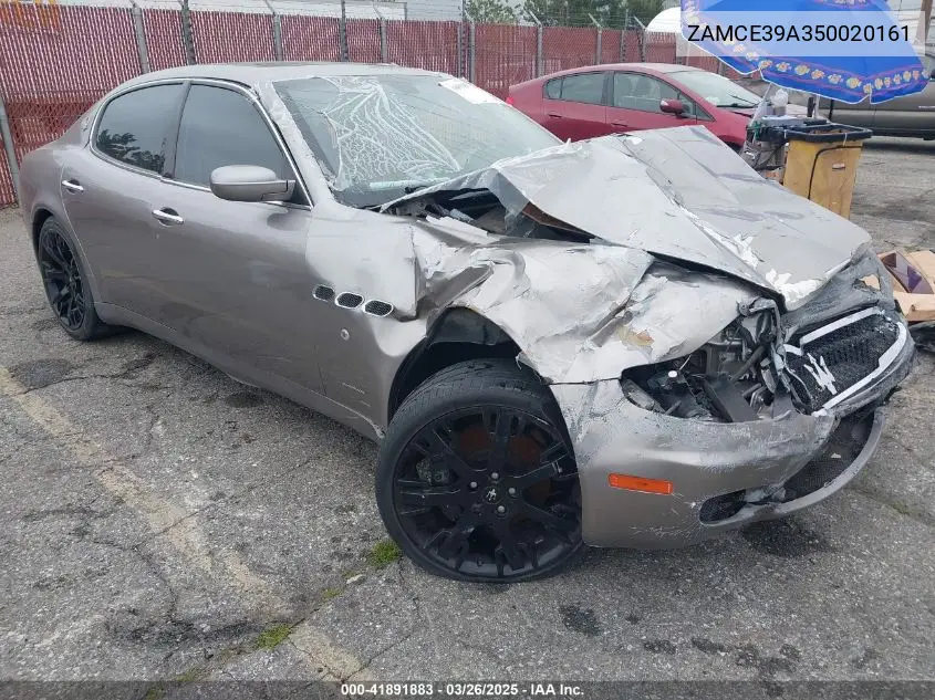 2005 Maserati Quattroporte VIN: ZAMCE39A350020161 Lot: 41891883
