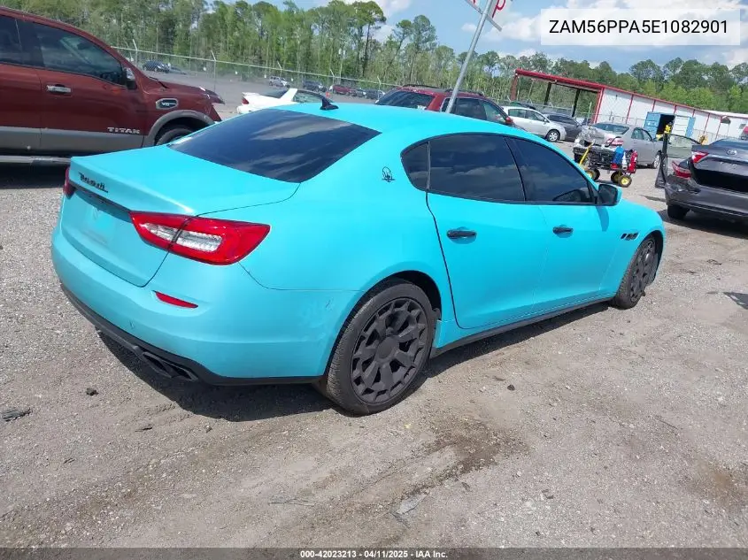 2014 Maserati Quattroporte Gts VIN: ZAM56PPA5E1082901 Lot: 42023213