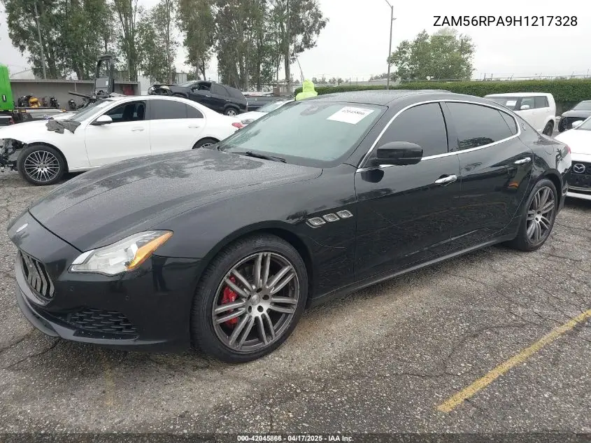 2017 Maserati Quattroporte S VIN: ZAM56RPA9H1217328 Lot: 42045866