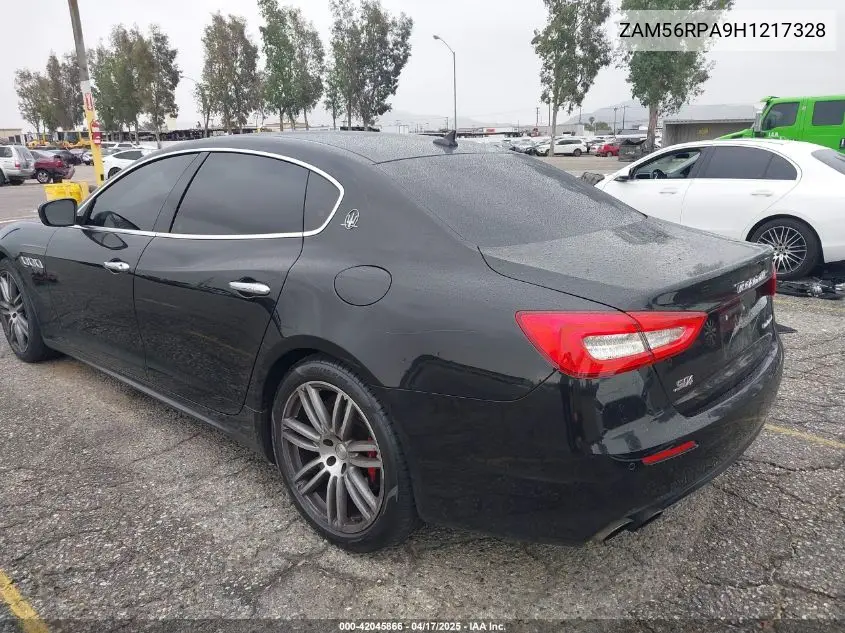 2017 Maserati Quattroporte S VIN: ZAM56RPA9H1217328 Lot: 42045866