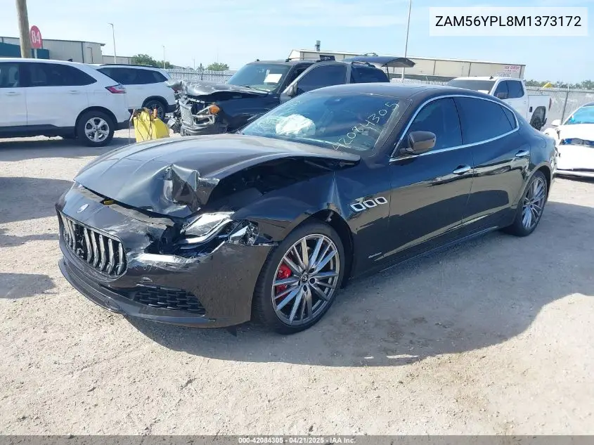 2021 Maserati Quattroporte S Granlusso VIN: ZAM56YPL8M1373172 Lot: 42084305