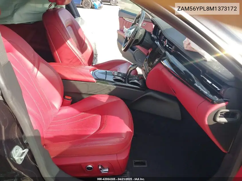 2021 Maserati Quattroporte S Granlusso VIN: ZAM56YPL8M1373172 Lot: 42084305