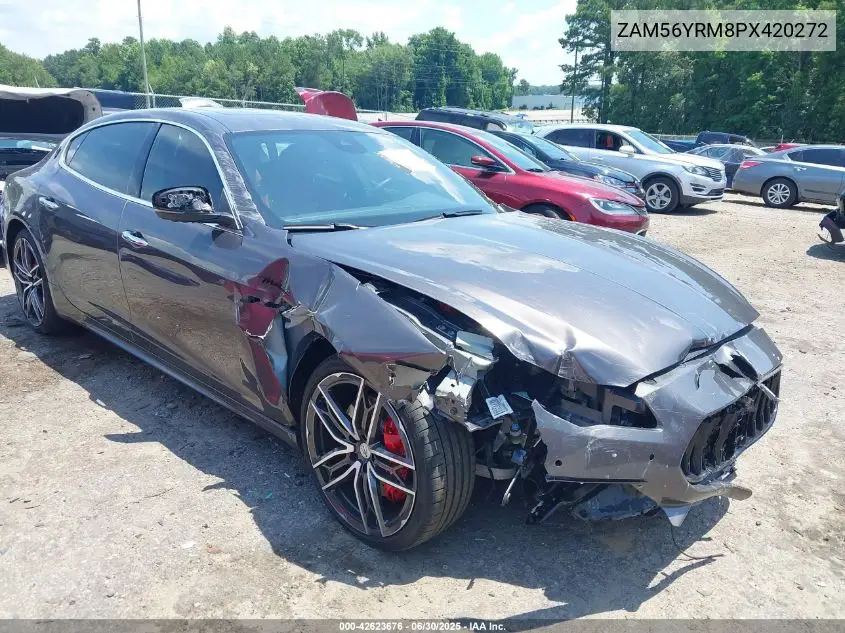 2023 Maserati Quattroporte Modena Q4 VIN: ZAM56YRM8PX420272 Lot: 42623676