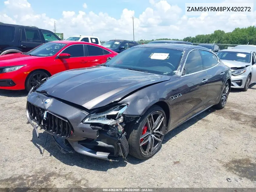 2023 Maserati Quattroporte Modena Q4 VIN: ZAM56YRM8PX420272 Lot: 42623676