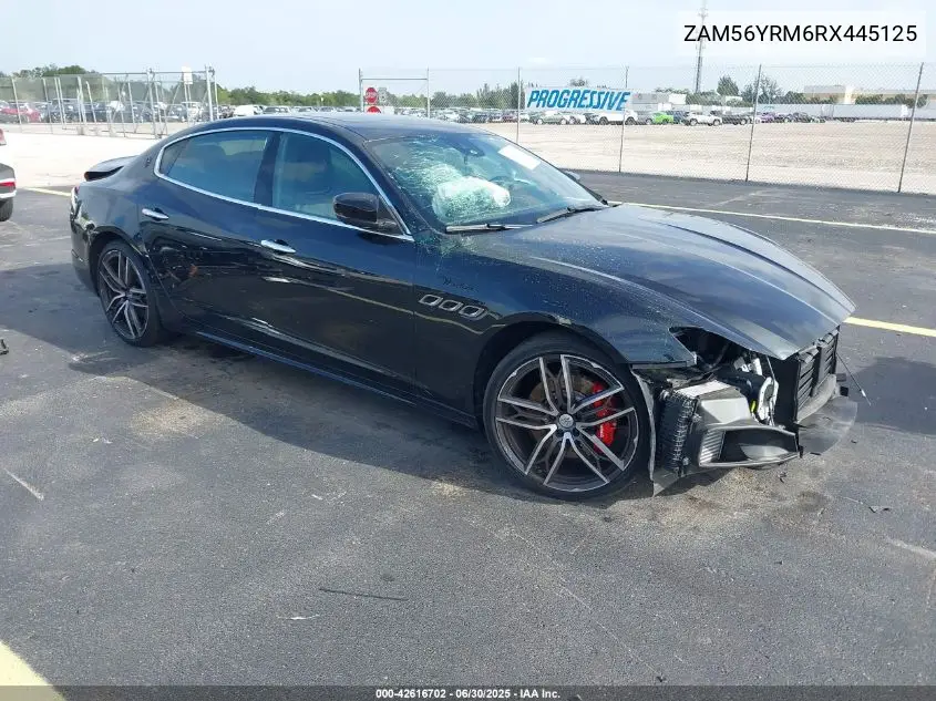 2024 Maserati Quattroporte Modena Ultima Q4 VIN: ZAM56YRM6RX445125 Lot: 42616702