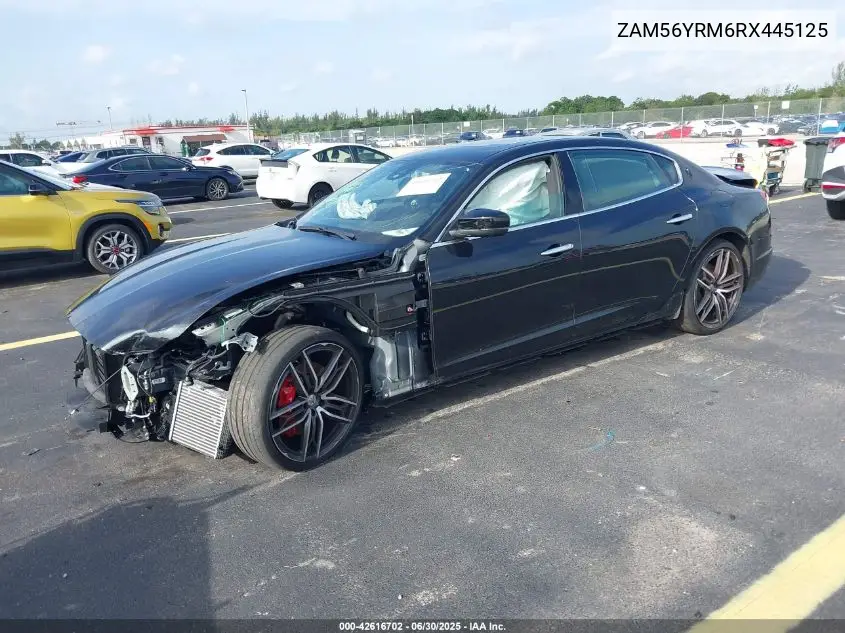 2024 Maserati Quattroporte Modena Ultima Q4 VIN: ZAM56YRM6RX445125 Lot: 42616702