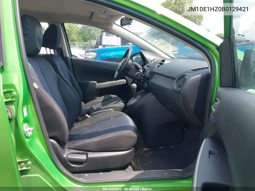 2011 Mazda Mazda2 VIN: JM1DE1HZ0B0129421 Lot: 42533302