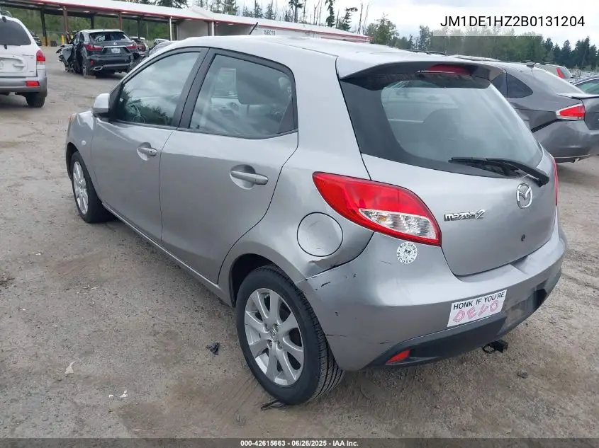 2011 Mazda Mazda2 Touring VIN: JM1DE1HZ2B0131204 Lot: 42615663