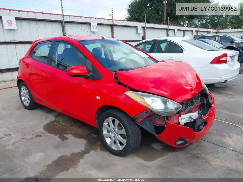2012 Mazda Mazda2 Touring VIN: JM1DE1LY7C0139962 Lot: 42404537