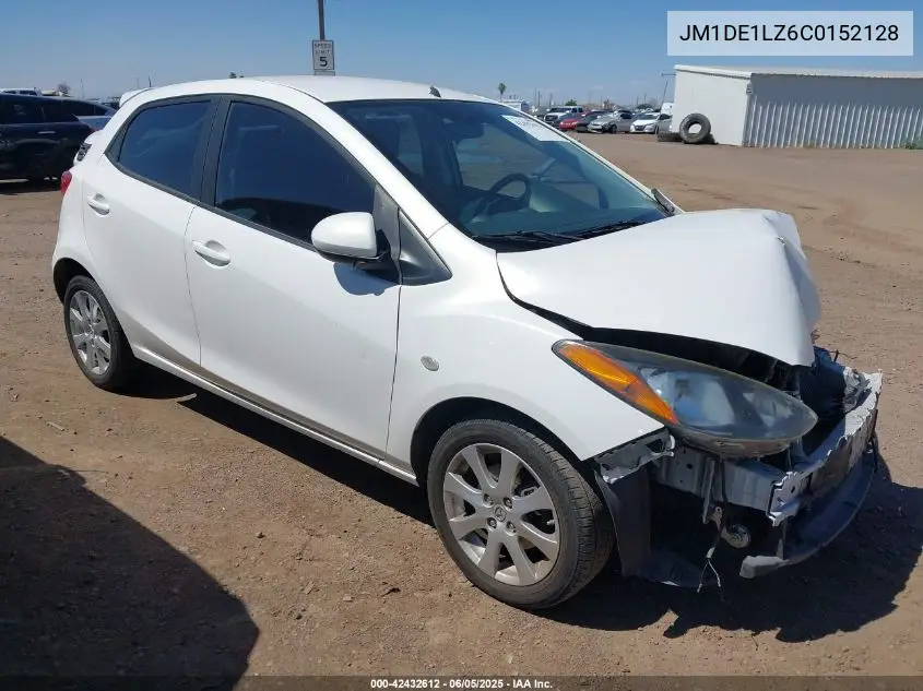 2012 Mazda Mazda2 Touring VIN: JM1DE1LZ6C0152128 Lot: 42432612