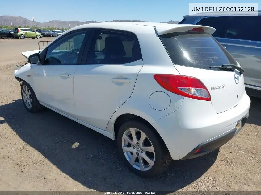 2012 Mazda Mazda2 Touring VIN: JM1DE1LZ6C0152128 Lot: 42432612