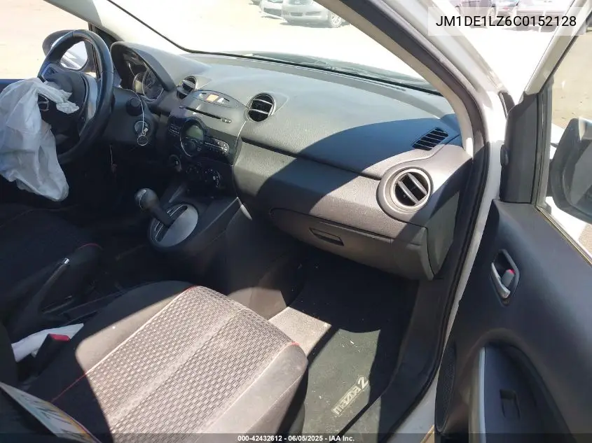 2012 Mazda Mazda2 Touring VIN: JM1DE1LZ6C0152128 Lot: 42432612