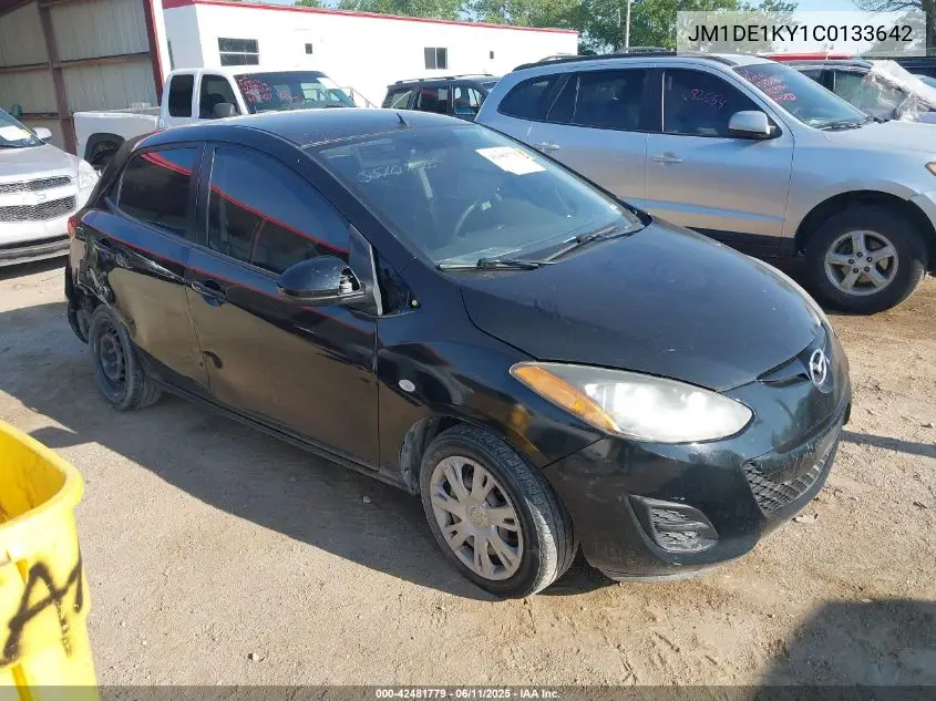 2012 Mazda Mazda2 Sport VIN: JM1DE1KY1C0133642 Lot: 42481779