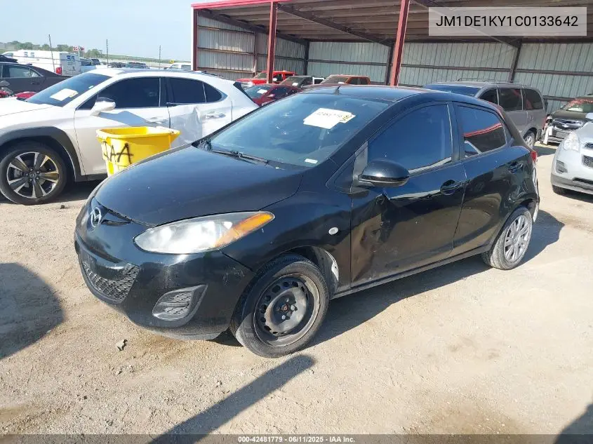 2012 Mazda Mazda2 Sport VIN: JM1DE1KY1C0133642 Lot: 42481779