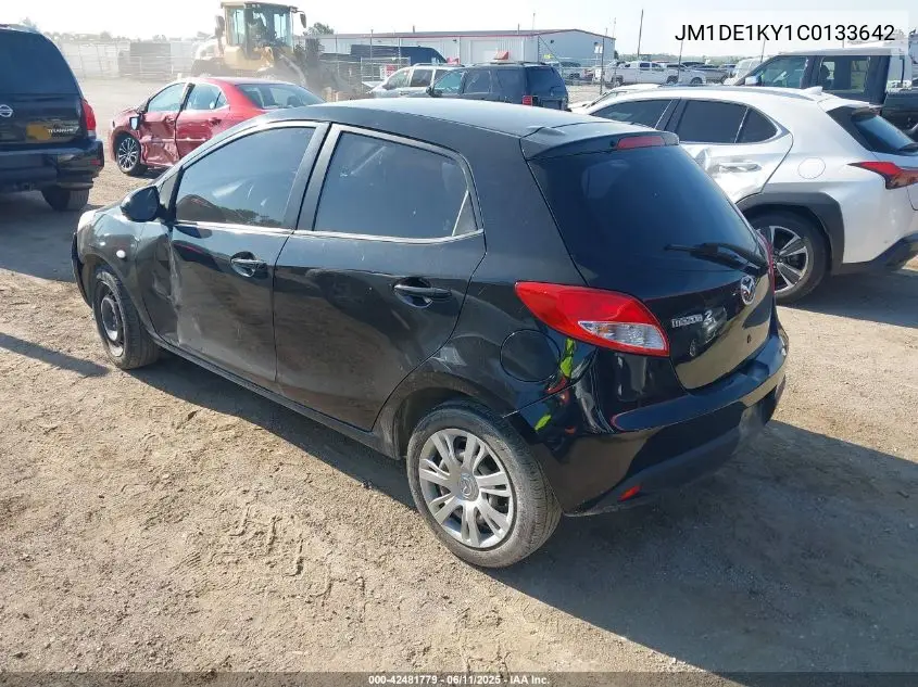 2012 Mazda Mazda2 Sport VIN: JM1DE1KY1C0133642 Lot: 42481779