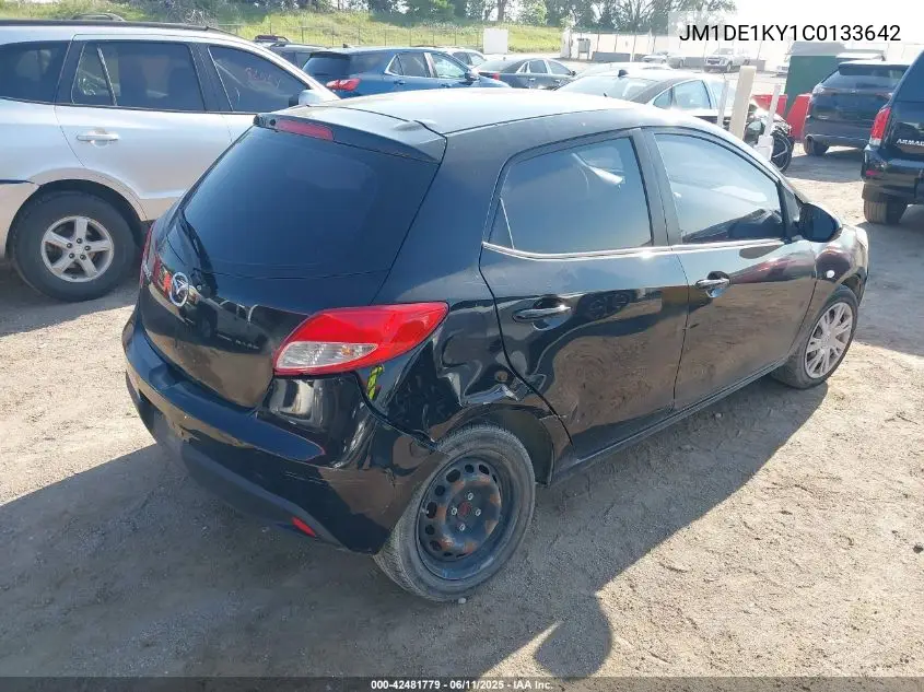 2012 Mazda Mazda2 Sport VIN: JM1DE1KY1C0133642 Lot: 42481779