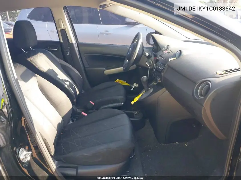 2012 Mazda Mazda2 Sport VIN: JM1DE1KY1C0133642 Lot: 42481779