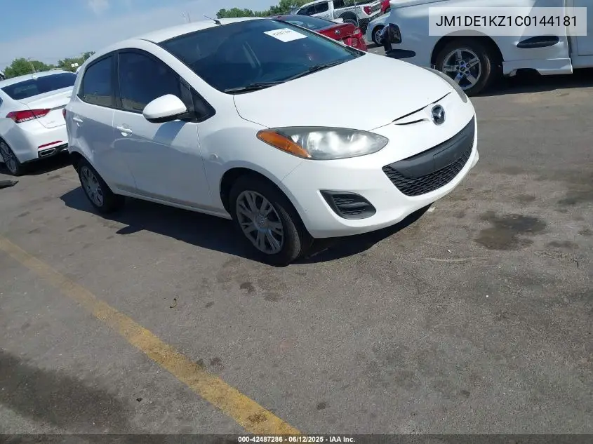 2012 Mazda Mazda2 Sport VIN: JM1DE1KZ1C0144181 Lot: 42487286