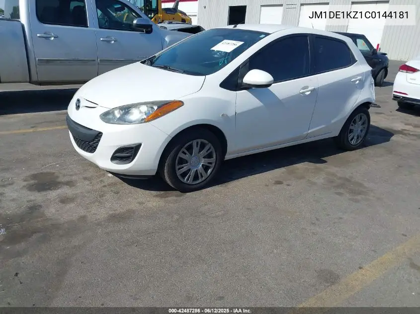2012 Mazda Mazda2 Sport VIN: JM1DE1KZ1C0144181 Lot: 42487286