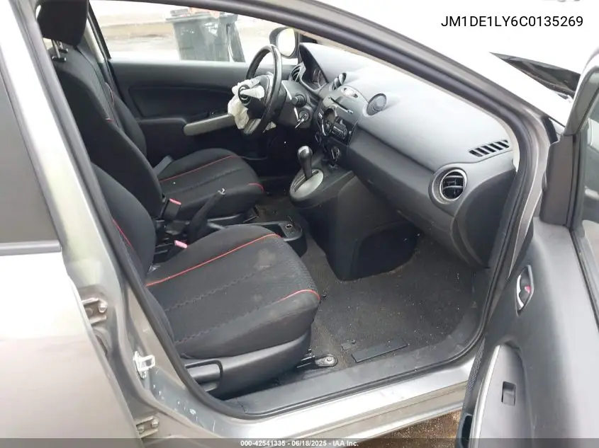 2012 Mazda Mazda2 Touring VIN: JM1DE1LY6C0135269 Lot: 42541335