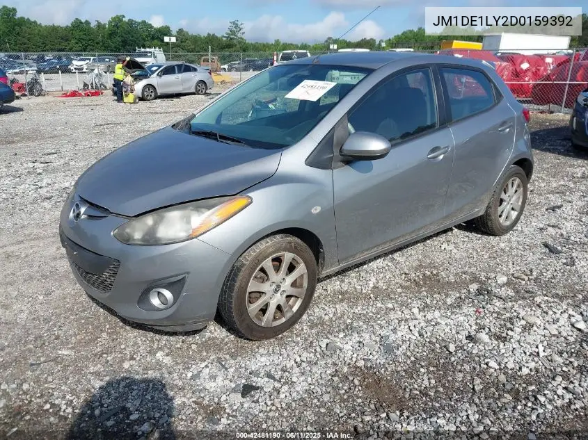 2013 Mazda Mazda2 Touring VIN: JM1DE1LY2D0159392 Lot: 42481190