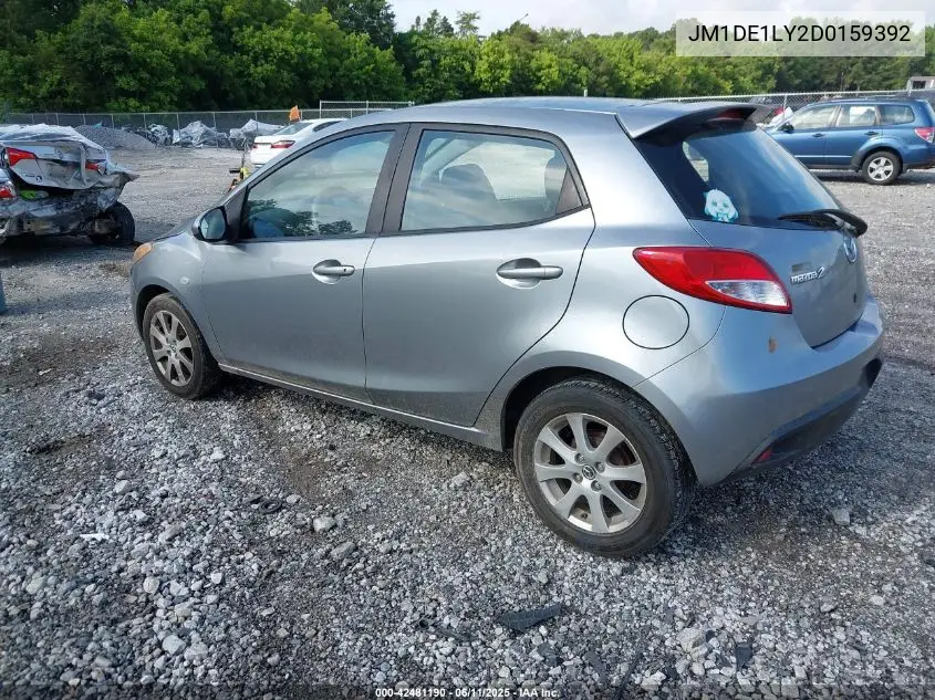 2013 Mazda Mazda2 Touring VIN: JM1DE1LY2D0159392 Lot: 42481190