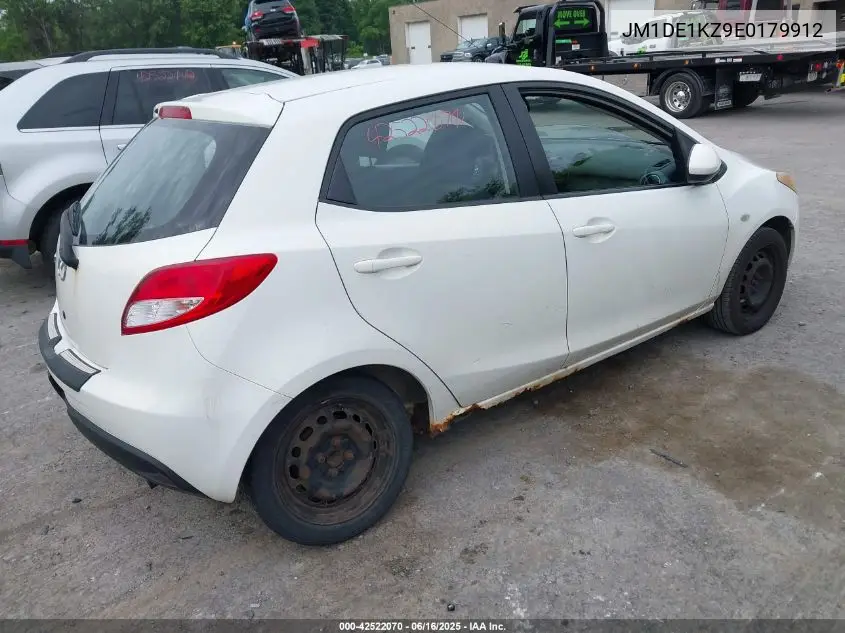 2014 Mazda Mazda2 Sport VIN: JM1DE1KZ9E0179912 Lot: 42522070