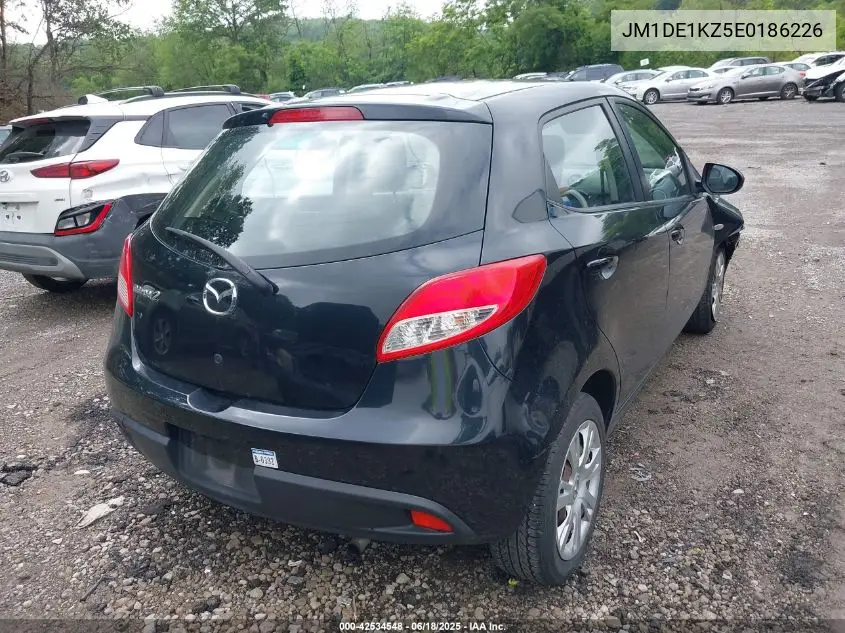 2014 Mazda Mazda2 Sport VIN: JM1DE1KZ5E0186226 Lot: 42534548