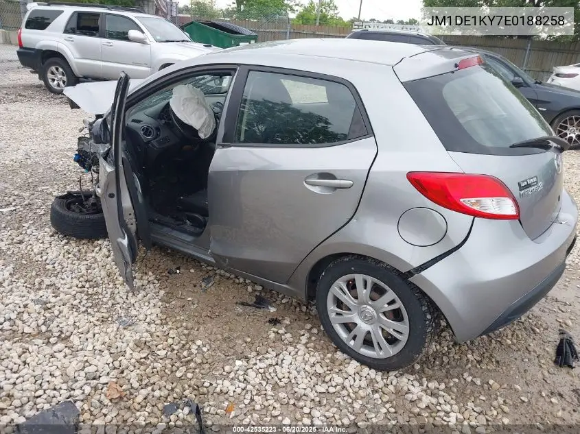 2014 Mazda Mazda2 Sport VIN: JM1DE1KY7E0188258 Lot: 42535223