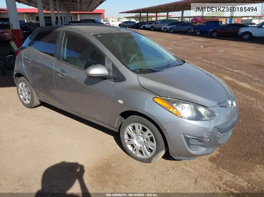 2014 Mazda Mazda2 Sport VIN: JM1DE1KZ3E0185494 Lot: 42556476