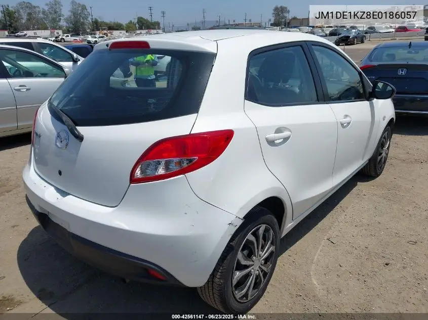 2014 Mazda Mazda2 Sport VIN: JM1DE1KZ8E0186057 Lot: 42561147