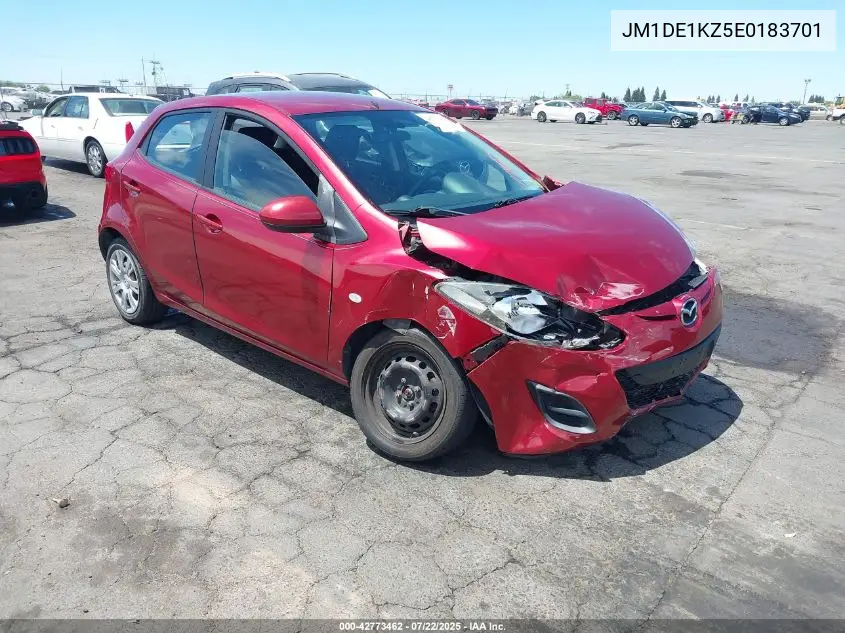 2014 Mazda Mazda2 Sport VIN: JM1DE1KZ5E0183701 Lot: 42773462