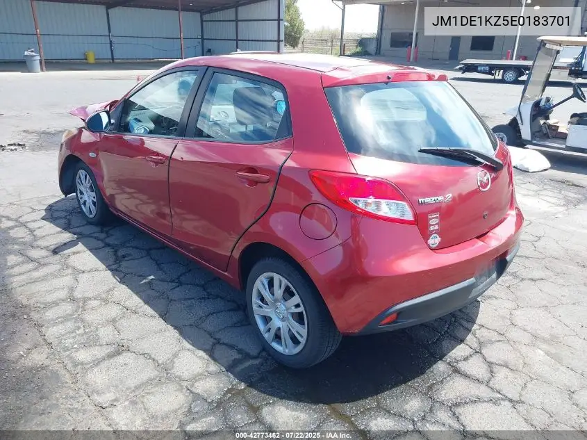 2014 Mazda Mazda2 Sport VIN: JM1DE1KZ5E0183701 Lot: 42773462