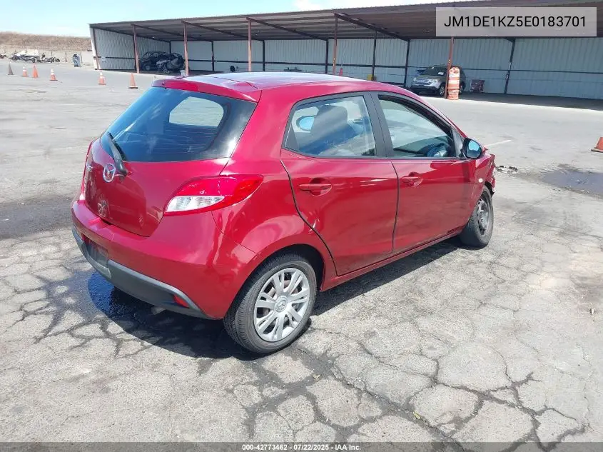 2014 Mazda Mazda2 Sport VIN: JM1DE1KZ5E0183701 Lot: 42773462